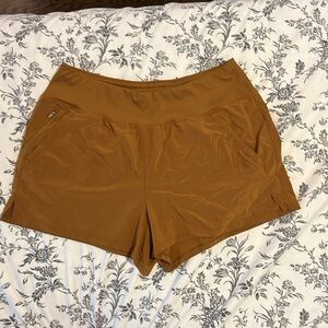 Target All in Motion athletic shorts XL brown 3-in inseam